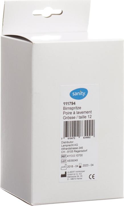 Produktbild Sanity Birnspritze (483 ml, Intimdusche)