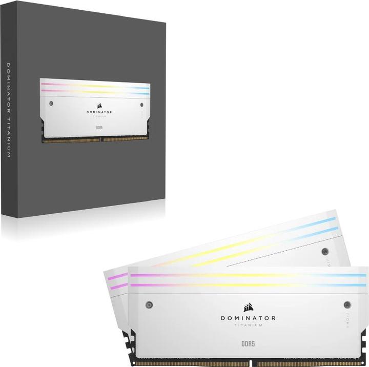Image du produit Corsair Dominator Titanium (2 x 16GB, 7000 MHz, RAM DDR5, DIMM)