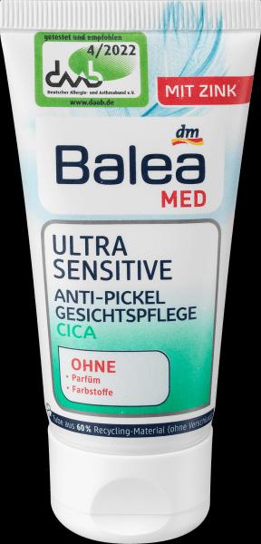 dm Balea Med Ultra Sensitive Anti-Boutons (50 ml, Crème 24h)