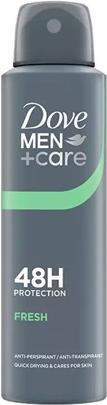 Dove Men Care Fresh Antiperspirant Spray 150 Ml (Spray, 150 ml)