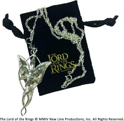 Immagine prodotto Noble Collection Ciondolo Il Signore degli Anelli Stella della Sera di Arwen (placcato argento)