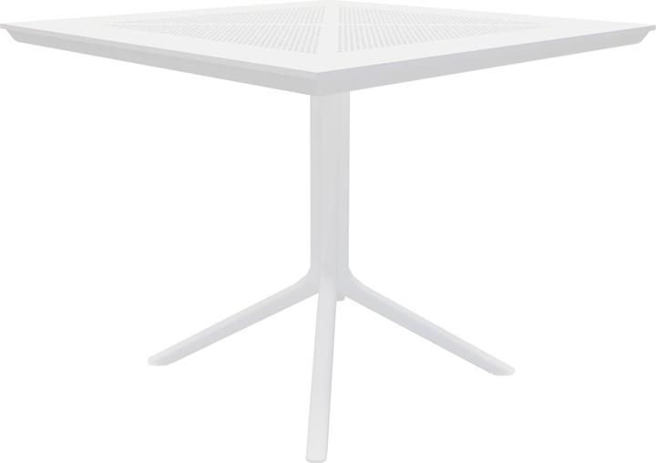 Image du produit CLP Table de jardin Lenval 80 x 80 cm robuste & résistante aux intempéries (80 cm)