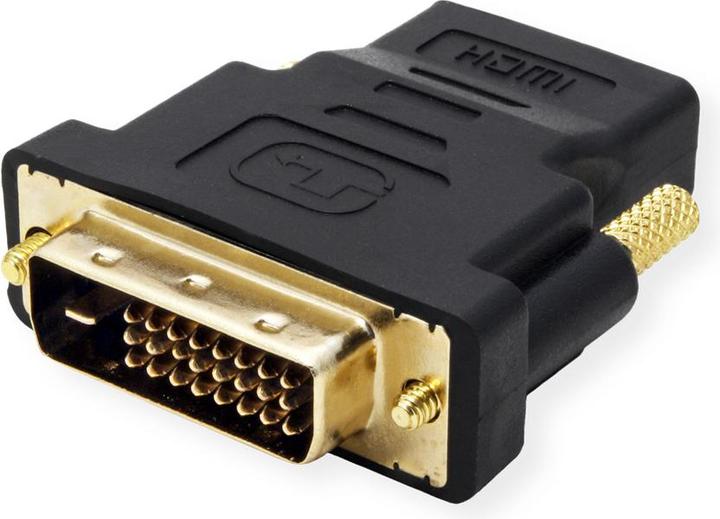 Produktbild Roline DVI - HDMI Adapter (HDMI, DVI, 5 cm)