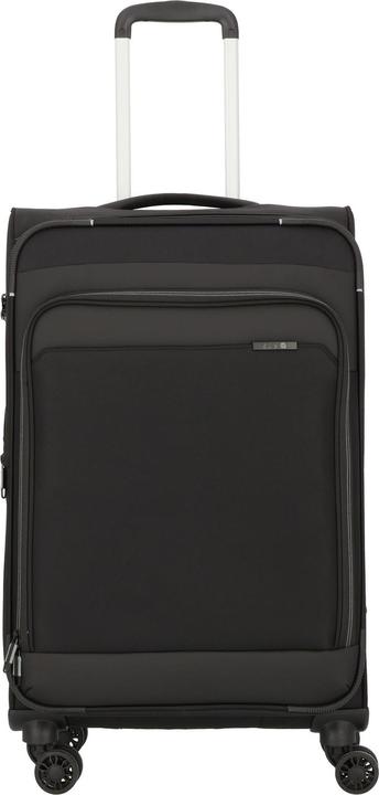 Actual product image D&N Travel Line 9504 4-wheel trolley M 67 cm with expansion fold (67 l, M (50 - 90l))