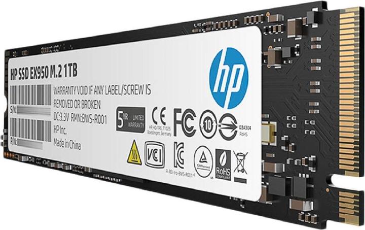 Produktbild HP SSD EX950 1 TB, M.2 PCIe Gen3 x4 NVMe, 3500 (1000 GB, M.2 2280)