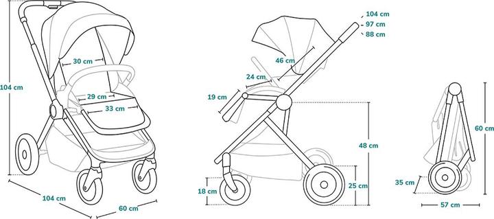 Produktbild Lionelo Mika 3 in 1