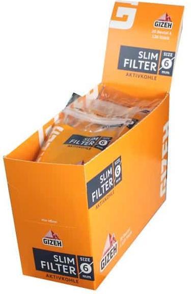 Slim Filters (charbon actif)