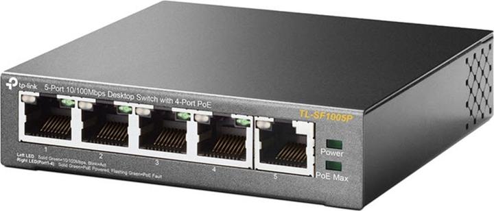 Actual product image TP-Link TL-SF1005P (5 Ports)