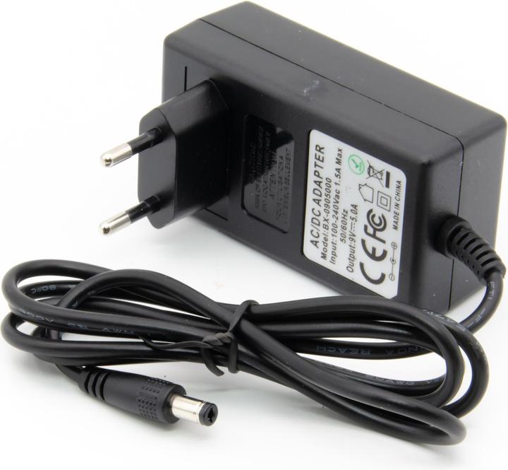Image du produit Purecrea Alimentation 9V DC 5000mA Adaptateur AC/DC Connecteur 5.5mm/2.1mm