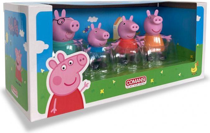 Produktbild Comansi Peppa Pig - Family Set (4 Figuren)