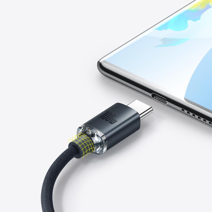 Actual product image Baseus USB A – USB C (1.20 m, USB 2.0, 100 W)