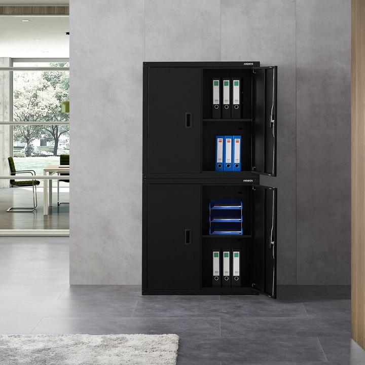 Image du produit Arebos Armoire de classement (180 x 90 x 40 cm)