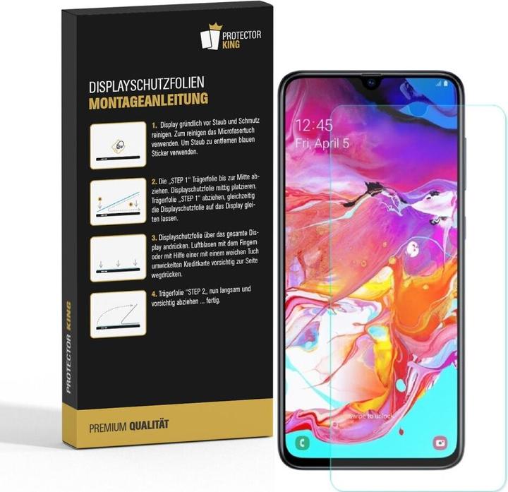 Produktbild Protectorking 2x Panzerfolie Anti-Shock HD Klar (2 Stück, Samsung Galaxy A20e)
