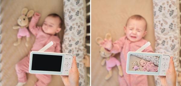 Productafbeelding ETA | Babyfoon | 530690000 MIMI | Flexibele camera | Wit/Groen (Video & Audio, 50 m)