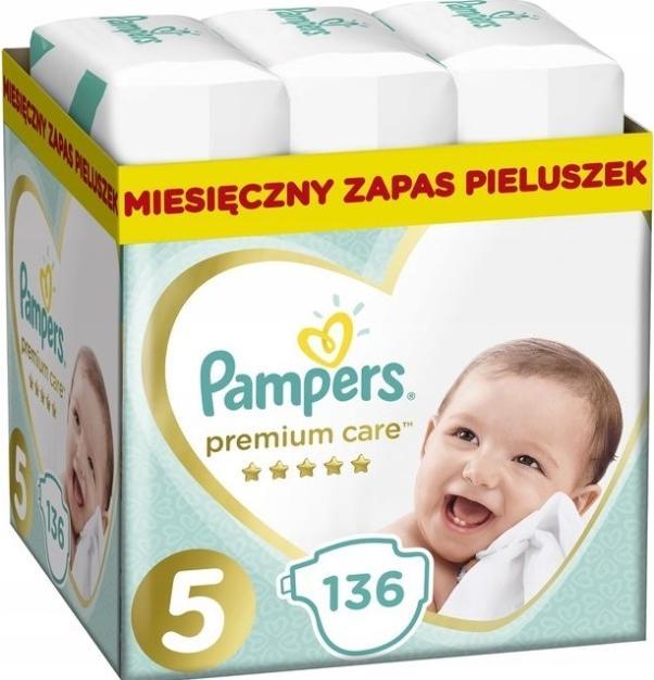 Immagine prodotto Pampers Premium (Dimensione 5, Pacco mensile, 148 Pezzo/i)