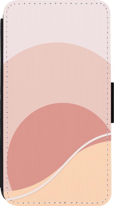 Produktbild PhoneLook Hülle Wallet schwarz Autumn 22 abstract sunrise (Apple iPhone 13 mini)