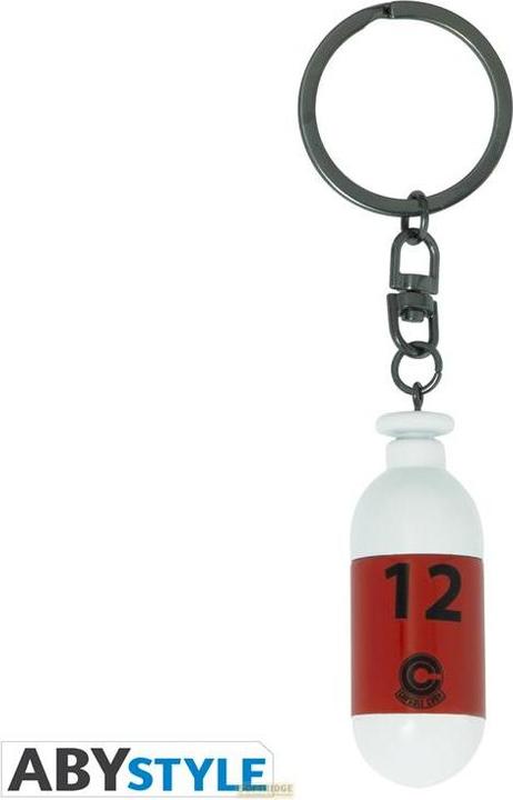 ABYstyle Portachiavi Dragon Ball Z : Capsule Red (AX2)