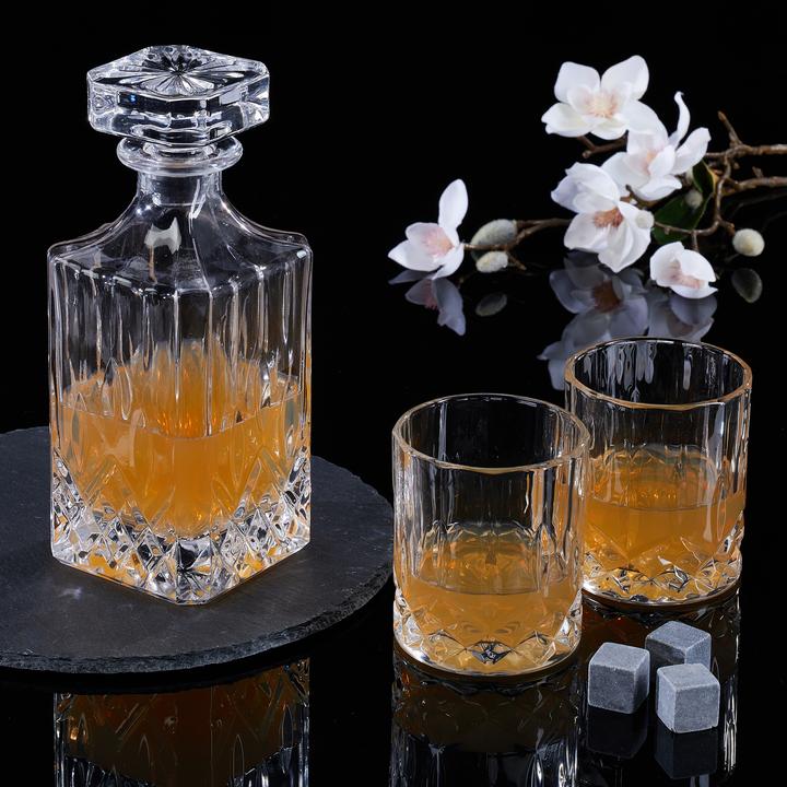 Produktbild Relaxdays 5-tlg. Whisky-Set (3.30 dl, 1 x, Whiskygläser)