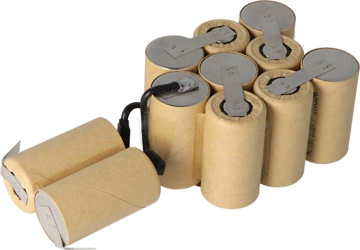 Produktbild XCell Ersatzakku passend für Kress ASX132, Kress 13,2 Volt Akku 2000mAh, NiMH Akku zum Selbsteinbau (2000 mAh)