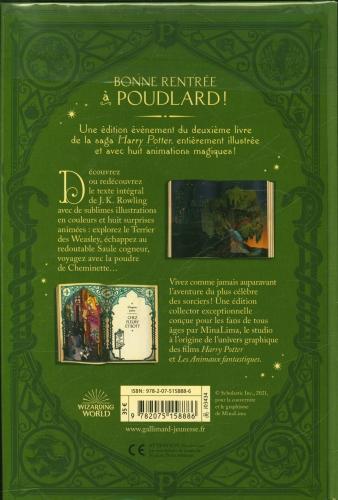 Image du produit NoName HARRY POTTER ET LA CHAMBRE DES SECRETS - Illustration par Minalima (Français, J.K. Rowling, 2024)