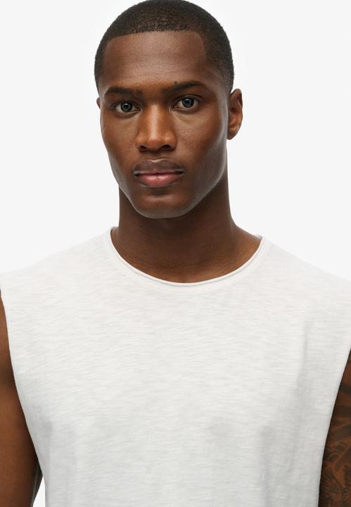 Actual product image Superdry Raw Edge Slub Tank (M)