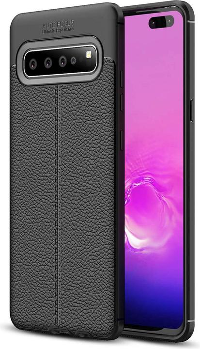 Produktbild Cadorabo TPU Cover Kunstleder Struktur (Samsung Galaxy S10 5G)