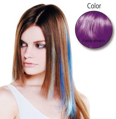 Image du produit Balmain Straight Fantasy 45cm violet clair 10 pcs cheveux synthétiques (Purple, 45 cm)