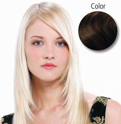 Balmain Straight 45cm 6 licht mocca 10 Stück Echthaar Fill-In Extensions (Mocca, 45 cm)