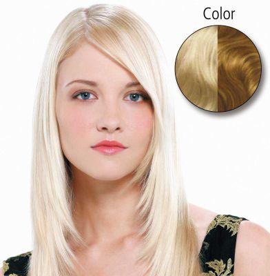 Balmain natur glatt 30cm 614-23 natblo./extlichtgoldblo. Doutone 10St. Echthaar (Blond, 30 cm)