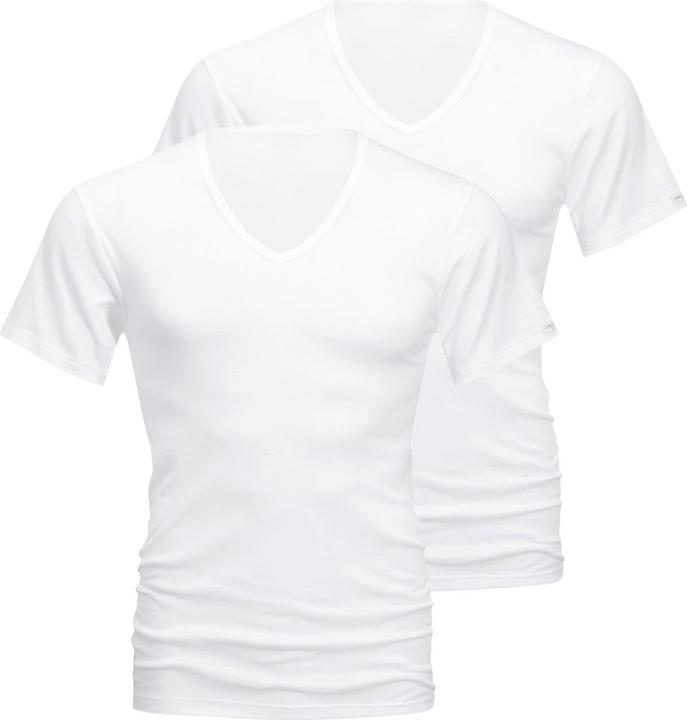 Mey 2er Pack Noblesse T-Shirt mit V-Ausschnitt