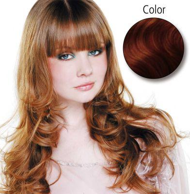 Image du produit Balmain ondulés 45cm 133 cuivre foncé 10 pièces Extensions Fill-In cheveux humains (Cuivre foncé, 45 cm)