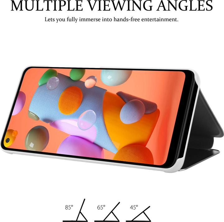 Image du produit Cadorabo Book Smart View Couverture miroir (Samsung Galaxy M11, Samsung Galaxy A11)