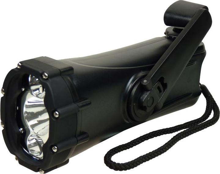 Produktbild Powerplus Solar LED-Taschenlampe