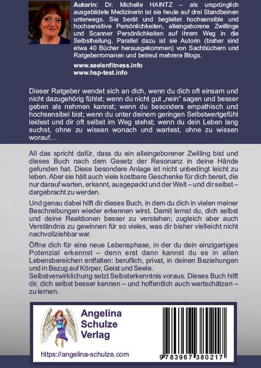 Nährwerte und Zutaten Alleingeborener Zwilling? (Deutsch, Michelle Haintz, 2020)