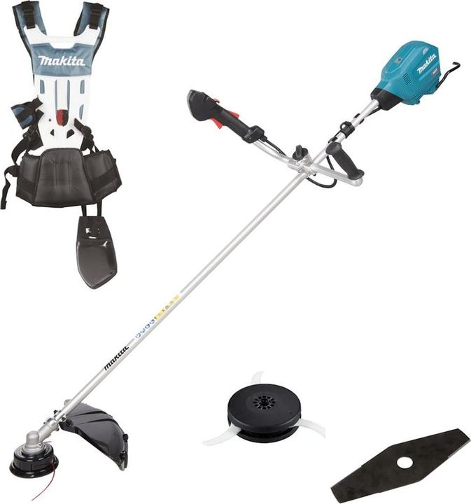 Actual product image Makita UR013GT204 Cordless lawn trimmer incl. 2nd battery, incl. charger 40V Cutting width (max.): 450mm (Plastic knives, Trim line)