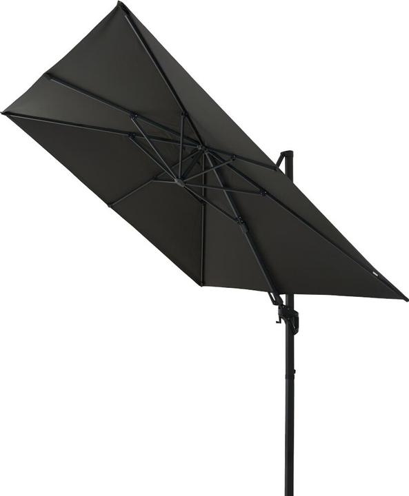 Produktbild Siena Garden Elio N+ Ampelschirm anthrazit/anthrazit 300 x 300 cm (3 m)