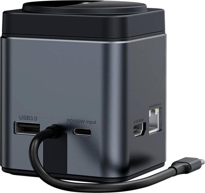 Actual product image BlitzWolf 9in1 docking station BW-TH17 + 15W charger (USB-C, 4 Ports)