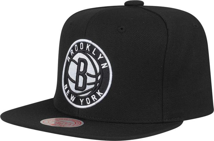 Actual product image Mitchell & Ness NBA Brooklyn Nets Team Ground 2.0 Snapback Cap (One size)