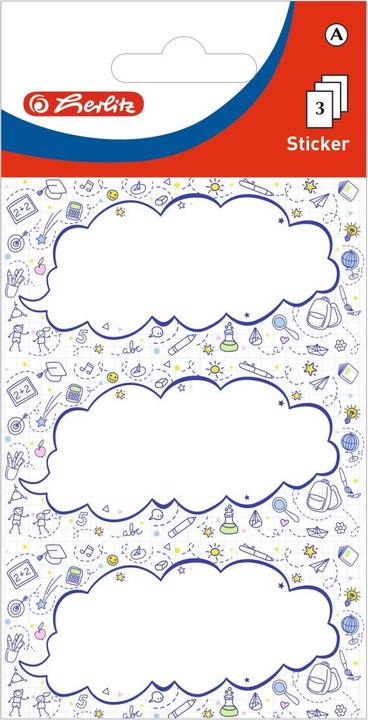 Image du produit Herlitz Étiquettes en hêtre Back to school, 76 x 35 mm