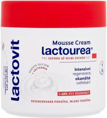 Actual product image Lactovit LactoUrea Regenerating Mousse Cream (Body cream, 400 ml)