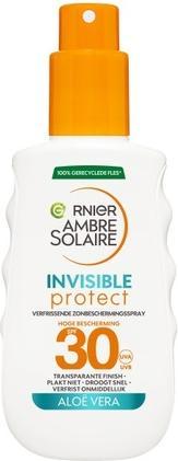 Immagine prodotto Garnier Ambre Solaire Invisible Protect Spray solare trasparente Spf30 (Spray solare, SPF 30)