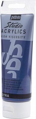 Image du produit Pebeo Acrylique fine Studio Acrylics (Bleu noir Irisant, 100 ml)