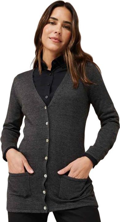 Immagine prodotto Henbury Cardigan donna/ragazzo in cotone acrilico con scollo a V (42)