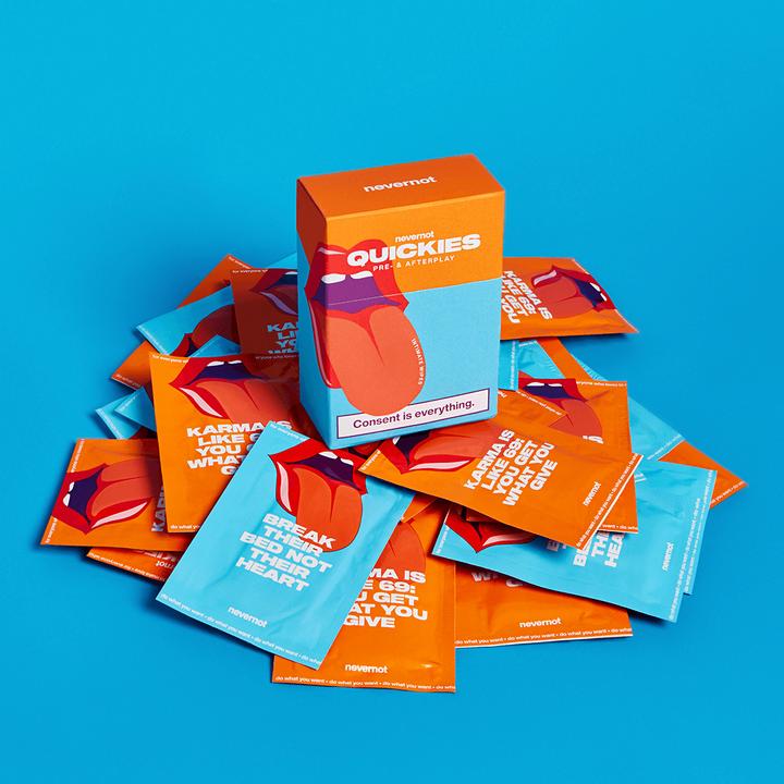 Actual product image NeverNot Quickies (275.63 ml, Intimate wipes)