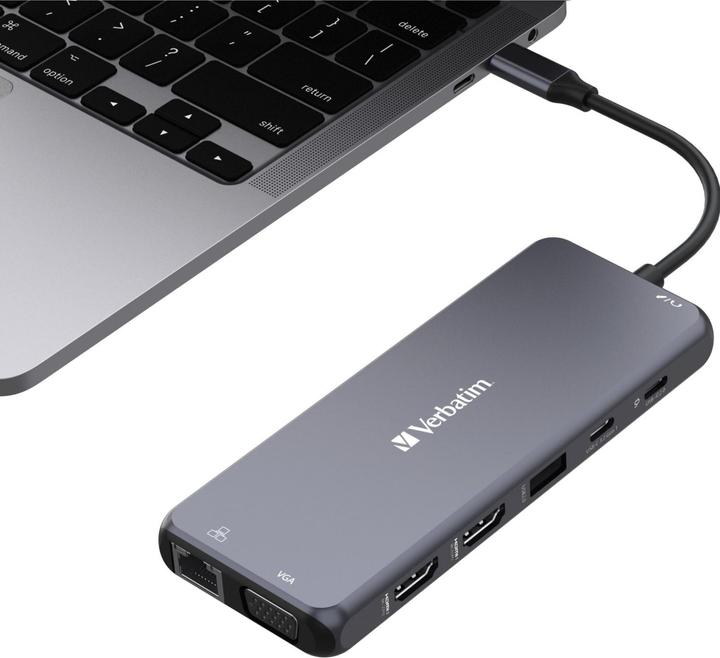 Actual product image Verbatim CMH-14 (USB-C, 14 Ports)