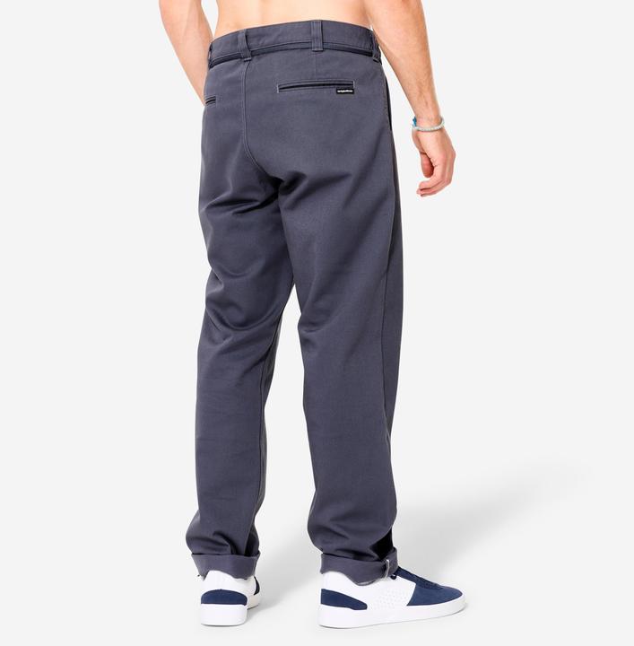 Actual product image Oxelo Hose Chino Skateboarding - CN500 Heavy grau (XL)