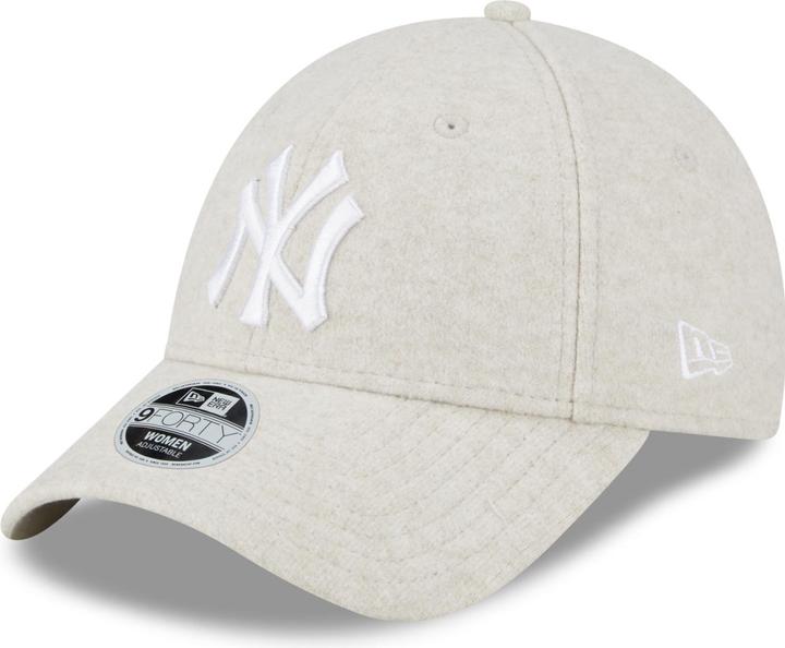 New Era 9Forty Damen Cap - Fleece New York Yankees Stone