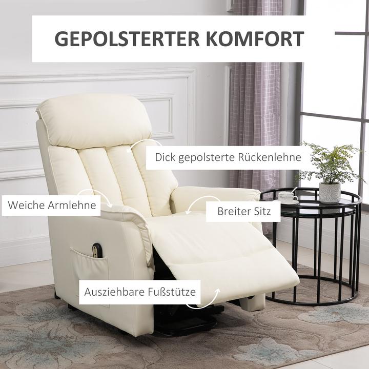 Produktbild Homcom Fernsehsessel mit Aufstehhilfe