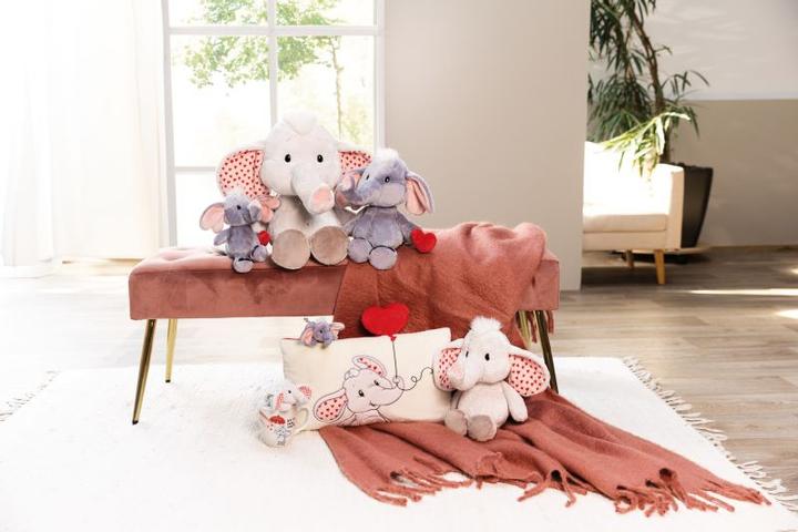 Produktbild NICI 61490 Kissen Love Elefant 43x25cm GREEN