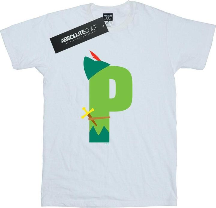 Disney Alphabet P Is For Peter Pan TShirt (L)